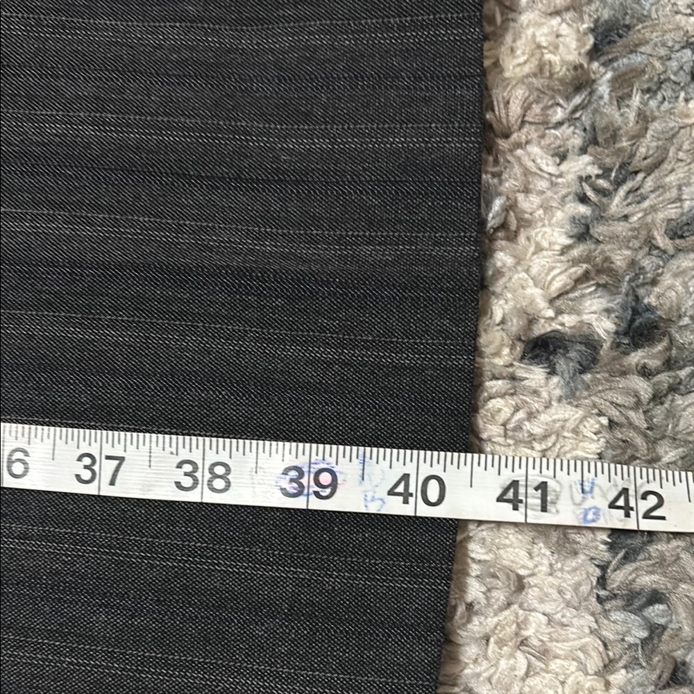 Rafaella Charcoal Pinstripe Trousers - Picture 8 of 9
